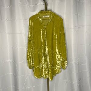 Free People velvet tunic